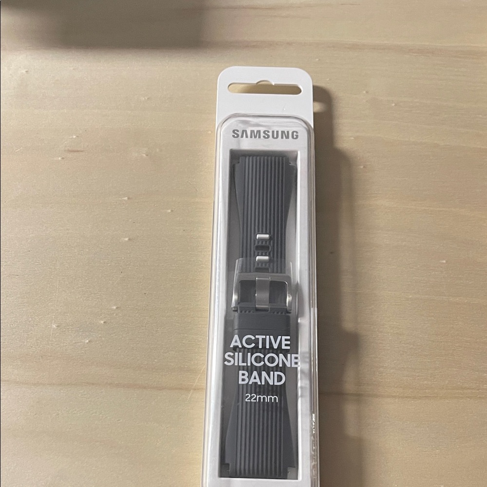 Samsung Gray Silicone Watch Band 22mm